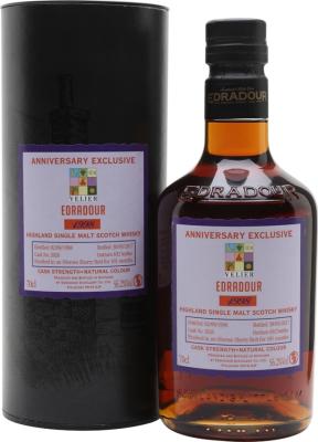 Edradour 1998 18yo Oloroso Sherry Butt Finish #2026 70th Velier Anniversary 56.2% 700ml