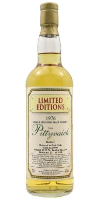 Pittyvaich 1976 BA Limited Editions 15084 43% 700ml