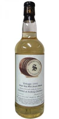 Ardbeg 1991 SV Vintage Collection Oak Casks 624 + 626 43% 700ml