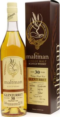 Glenturret 1982 MBl The Maltman Fresh Bourbon Cask #258 46% 700ml