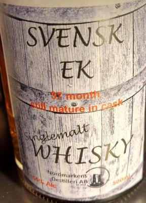 Nordmarkens Svensk Ek Festival Exclusive 2022 Swedish Oak 55% 500ml