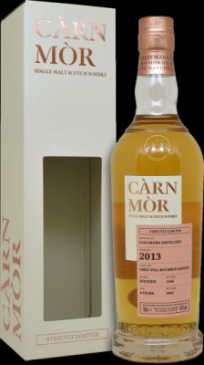 Longmorn 2013 MSWD Carn Mor Strictly Limited Edition 1st-fill Bourbon Barrel 47.5% 700ml