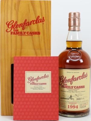 Glenfarclas 1994 The Family Casks Release W17 Refill Sherry Butt #1579 53% 700ml