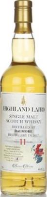 Dalmore 2007 BRI Highland Laird Bourbon Barrel #516965 64.4% 700ml