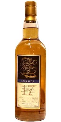 Benrinnes 1991 SMS The Single Malts of Scotland Hogshead 55.8% 700ml