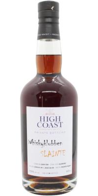 High Coast 2018 WSla Oloroso Whiskyklubben Slainte 57.9% 700ml