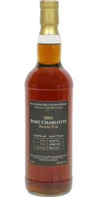 Port Charlotte 2001 Blood Tub Private Cask Bottling #40 46% 700ml