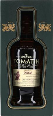 Tomatin 2008 #2909 Rudolf Ammersin GmbH Austria 48.7% 700ml