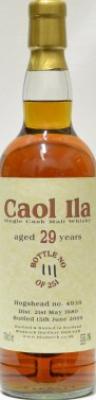 Caol Ila 1980 BF Refill Sherry Hogshead #4939 55.1% 700ml