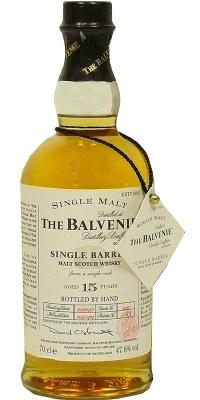 Balvenie 15yo Single Barrel Bourbon Cask 47.8% 700ml