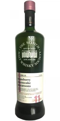 Allt-A-Bhainne 2006 SMWS 108.11 Strawberry cheesecake macaroons 1st Fill Ex-Bourbon Barrel 58.1% 700ml