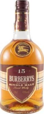 Burberrys 15yo Speyside Single Malt 40% 700ml