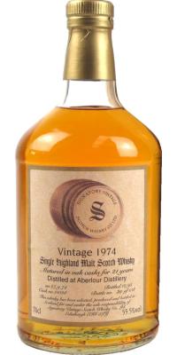 Aberlour 1974 SV Vintage Collection Dumpy Oak Cask #11028 55.5% 700ml