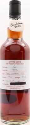 Springbank 2011 Duty Paid Sample For Trade Purposes Only Refill Bourbon Rotation 153 59.3% 700ml