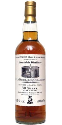 Strathisla 1976 JW Auld Distillers Collection Sherry cask #4222 61.1% 700ml