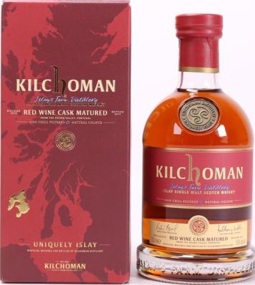 Kilchoman 2012 Red Wine Cask Matured 50% 700ml