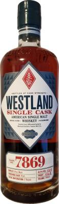 Westland 7yo Single Cask Release New American Oak + Port finish for 2yo Mash & Journey & Keg N Bottle Private Barrel Five Malt 53.4% 750ml