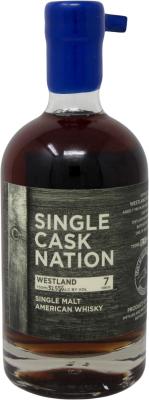 Westland 2013 JWC Single Cask Nation first fill Moscatel Barrique #4858 52.55% 750ml