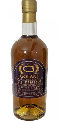 Golani T2 Finish Whisky Live Tel Aviv 2019 12 & 8 46% 700ml