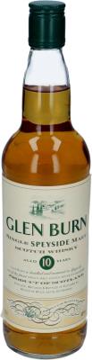 Glen Burn 10yo WoWy Single Speyside Malt Scotch Whisky 40% 700ml