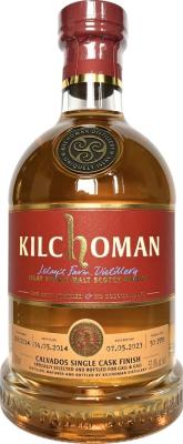 Kilchoman 2014 Calvados Cask Finish Calvados Finish Gall & Gall 53.9% 700ml