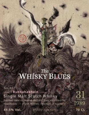 Bunnahabhain 1989 TWBl 5759 + 5770 41.5% 700ml