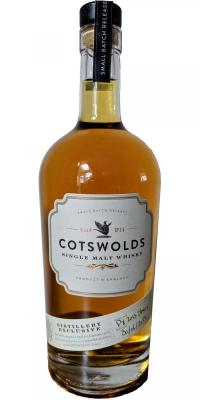 Cotswolds Distillery 2015 Distillery Exclusive PX Sherry Butt #205 61.1% 700ml