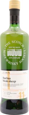 Dalmore 2007 SMWS 13.74 Baa baa bleak sheep 2nd Fill Ex-Bourbon Barrel 58.3% 700ml