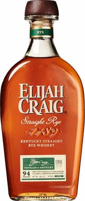 Elijah Craig Straight Rye 47% 700ml