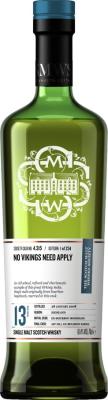 Highland Park 2008 SMWS 4.315 No Vikings need apply 1st Fill Bourbon Barrel 61.4% 750ml