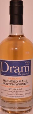 Dram Regional 17yo C&S Highland Limited Edition No 1 to 3 Casks 46% 500ml