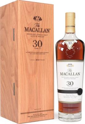 Macallan 30yo Annual 2021 Release 43% 700ml