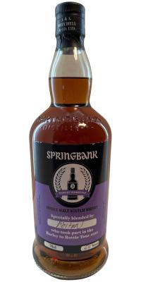 Springbank Barley to Bottle Tour 2022 FF Bourbon 13% R Rum and FF Sherry Morten Pedersen 37% 700ml