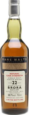 Brora 1972 Rare Malts Selection 22yo 58.7% 700ml