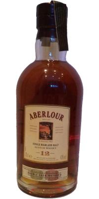Aberlour 12yo Bourbon & Sherry Casks 43% 700ml