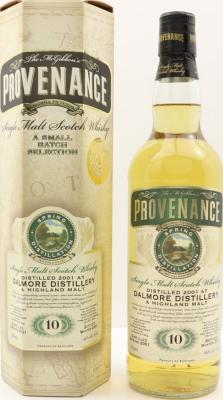 Caol Ila 2001 McG McGibbon's Provenance 46% 700ml