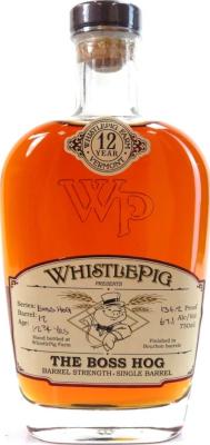 WhistlePig The Boss Hog Bourbon Barrel #11 67.1% 750ml
