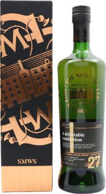 Glen Ord 1991 SMWS 77.53 a delectable confection 27yo 1st Fill Ex-Bourbon Barrel 41.3% 700ml