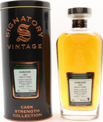 Glenlossie 1997 SV Cask Strength Collection #1143 56.4% 700ml