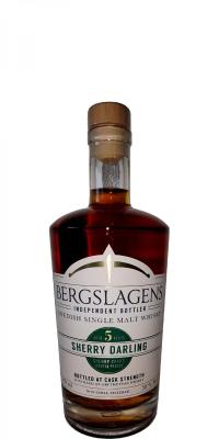 Bergslagens 5yo Ber Sherry Darling Lightly Peated 58% 500ml