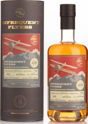 An Undisclosed Speyside Distillery 1992 AWWC Infrequent Flyers Virgin Oak Barrel Finish #4824 46.7% 700ml