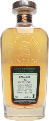 Dailuaine 1997 SV Cask Strength Collection 7254+7255 48.6% 700ml
