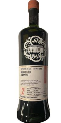 Benrinnes 2009 SMWS 36.189 Andalusian breakfast 1st Fill Toasted Hogshead Finish 55.3% 700ml