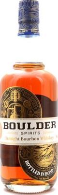 Boulder Spirits 4yo Straight Bourbon Whisky Bottled In Bond American Oak 50% 700ml