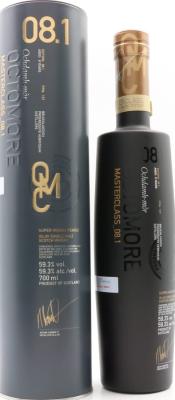 Octomore Edition 08.1 Masterclass 167 PPM 1st Fill American Oak Casks 59.3% 700ml