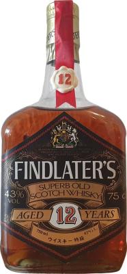Findlater's 12yo Superb Old Scotch Whisky 43% 750ml