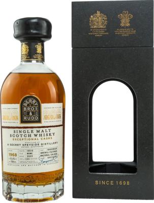 A Secret Speyside Distillery 1968 BR 51.6% 700ml