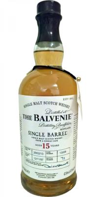 Balvenie 15yo Traditional Oak Cask #13008 47.8% 700ml