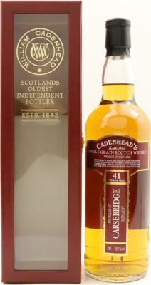 Carsebridge 1976 CA Closed Distilleries 41yo Bourbon Hogshead 49.1% 700ml