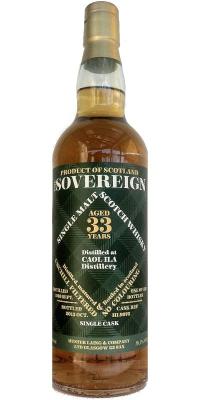 Caol Ila 1980 HL The Sovereign Bourbon Hogshead Qwine Switzerland 58.1% 700ml